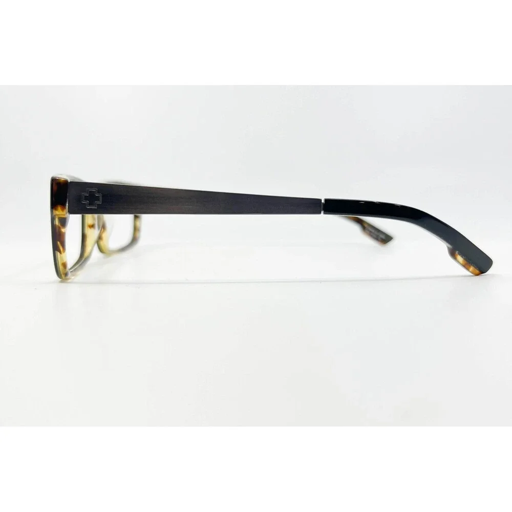 Spy Optic Travis Eyeglasses Mens Black Tortoise Rectangular Frames 55-17-140